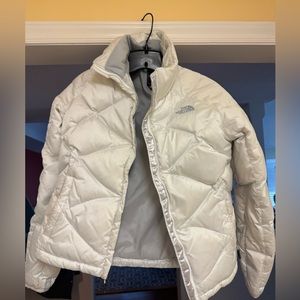 North Face puffer coat